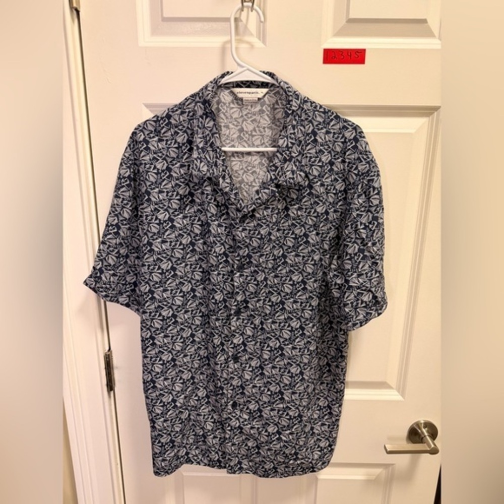 Men’s Eleven Paris Short Sleeve Button Down Shirt